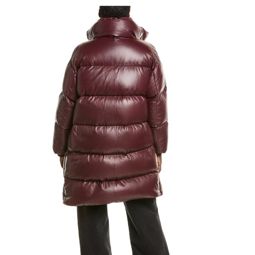 🔥🔥🔥 MACKAGE Quilted Leather coat 'Saya' burgundy - Picture 8 of 14